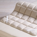 Padua Reversible Comforter - Organic Merino LambsWool and Raw Wild Silk Tussah