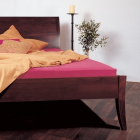 Piano II Bed with solid headboard