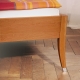 Piano II Bed with solid headboard