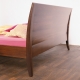 Piano II Bed with solid headboard