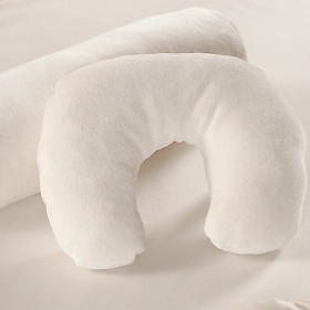 Crescent Shaped Neck Support Replacement Velour Covers