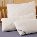 Organic Merino LambsWool Pillows - Quilted Sateen Covers