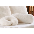 Roll Shaped Lambswool Neck Support Pillows