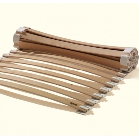 Slat Bed Base ~ Beech Wood ~ Flexible Roll Out