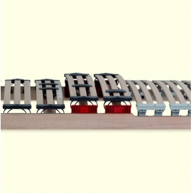 Bed Slat Orthopaedic  ~ Beech Wood ~ Lordosis