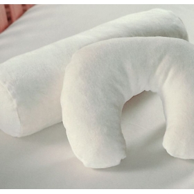 Roll Shaped Lambswool Neck Support Pillows