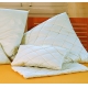 Organic Camel Hair Down Pillows - Quilted Sateen Covers