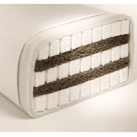 Natural Latex Foam & Coconut Coir Bed Mattress ~ Barbados Anti-Allergy ~ Firm 15cm