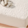 Mattress Pad ~ Natural Cotton Plush ~ Single 90 x 200 ~ Save 45 Pounds