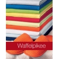 TOWEL BALES - 3 PIQUE TOWELS - 1 Bath, 1 Hand, 1 Guest - Waffle  Weave - Organic Cotton